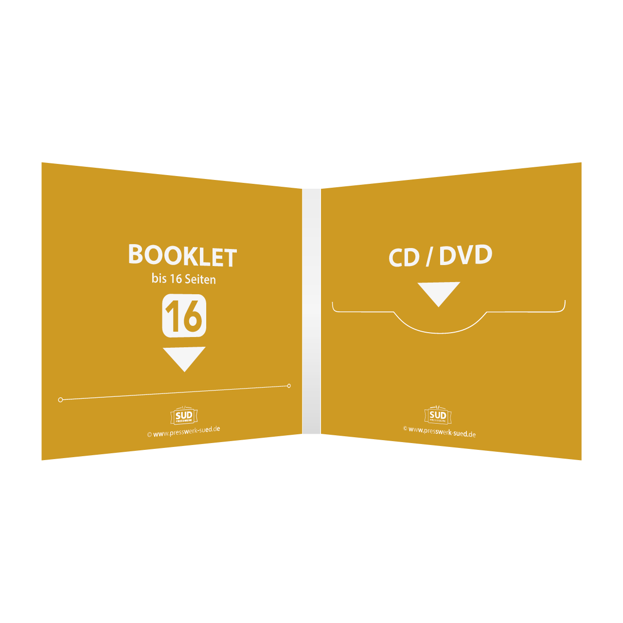 Digifile 4 Seitig Cd Rechts Booklet Links Bis Maximal 16 Seitig Presswerk Sud Cd Dvd Medienproduktion